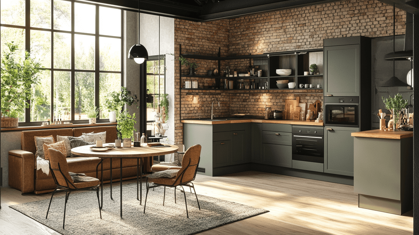 Vantaggi della cucina a vista