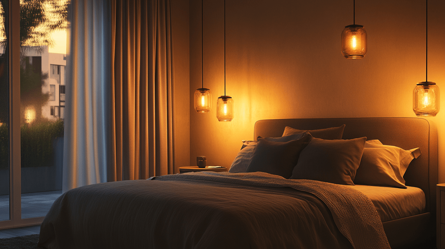 Lampade a sospensione in camera da letto: Per un'atmosfera rilassante