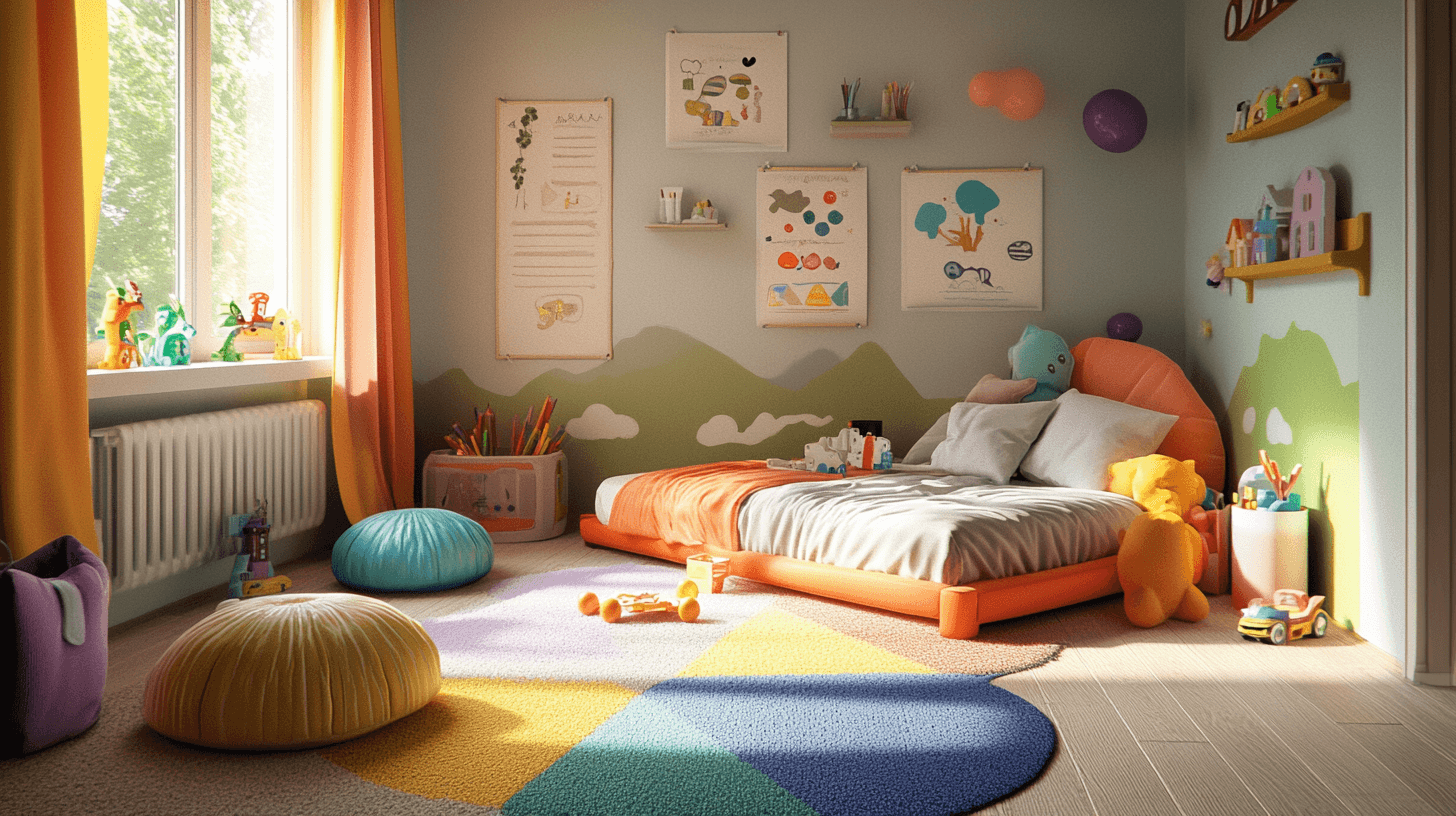 Opzioni creative per la progettazione della cameretta dei bambini