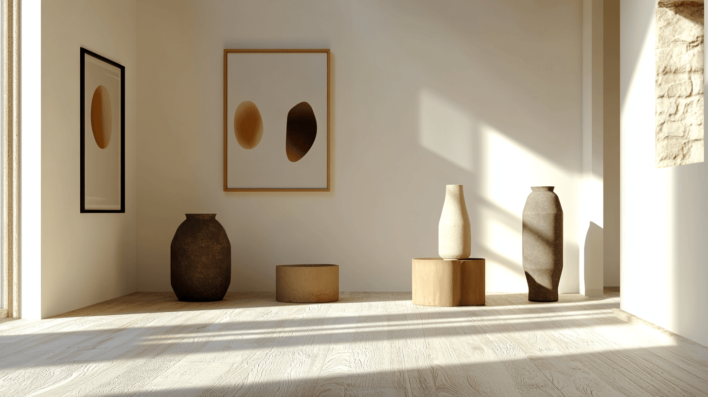 Accenti decorativi in stile minimalista