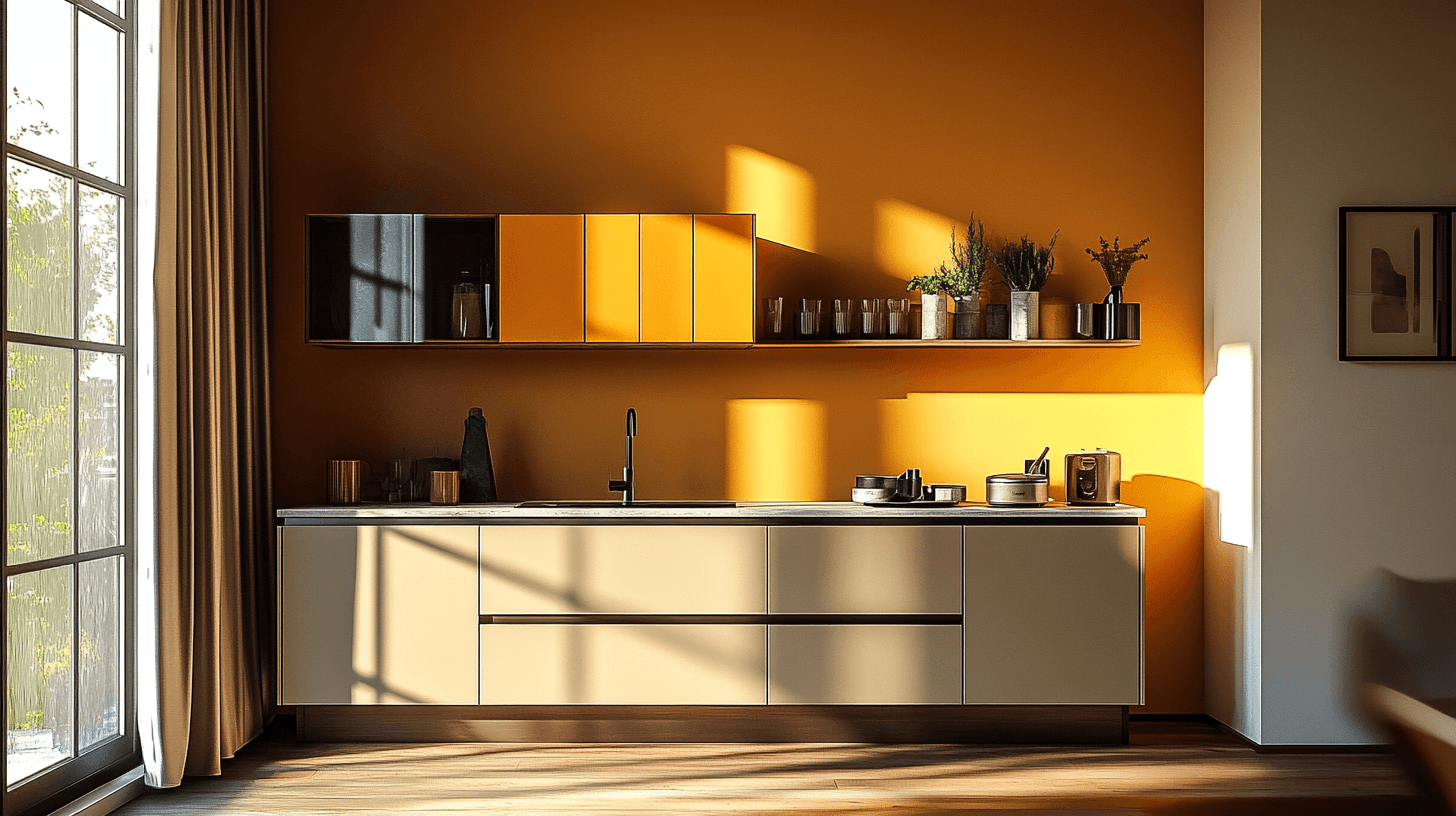 Concetti di colore moderni per la cucina