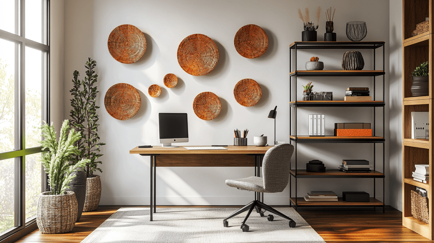 Decorazioni per l'home office: unire creatività e struttura