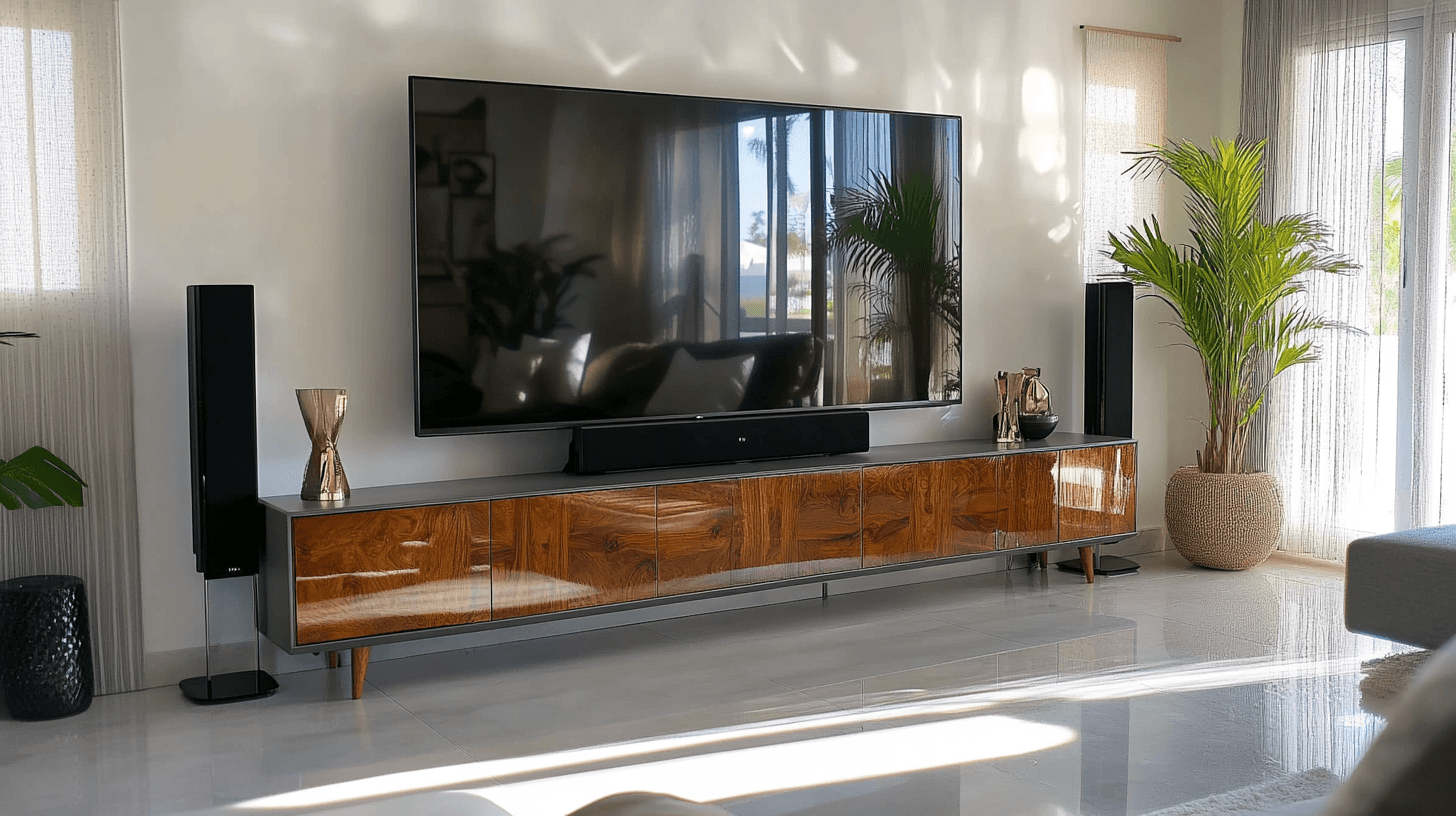 Guardare la TV con stile: mobili TV per il tuo soggiorno