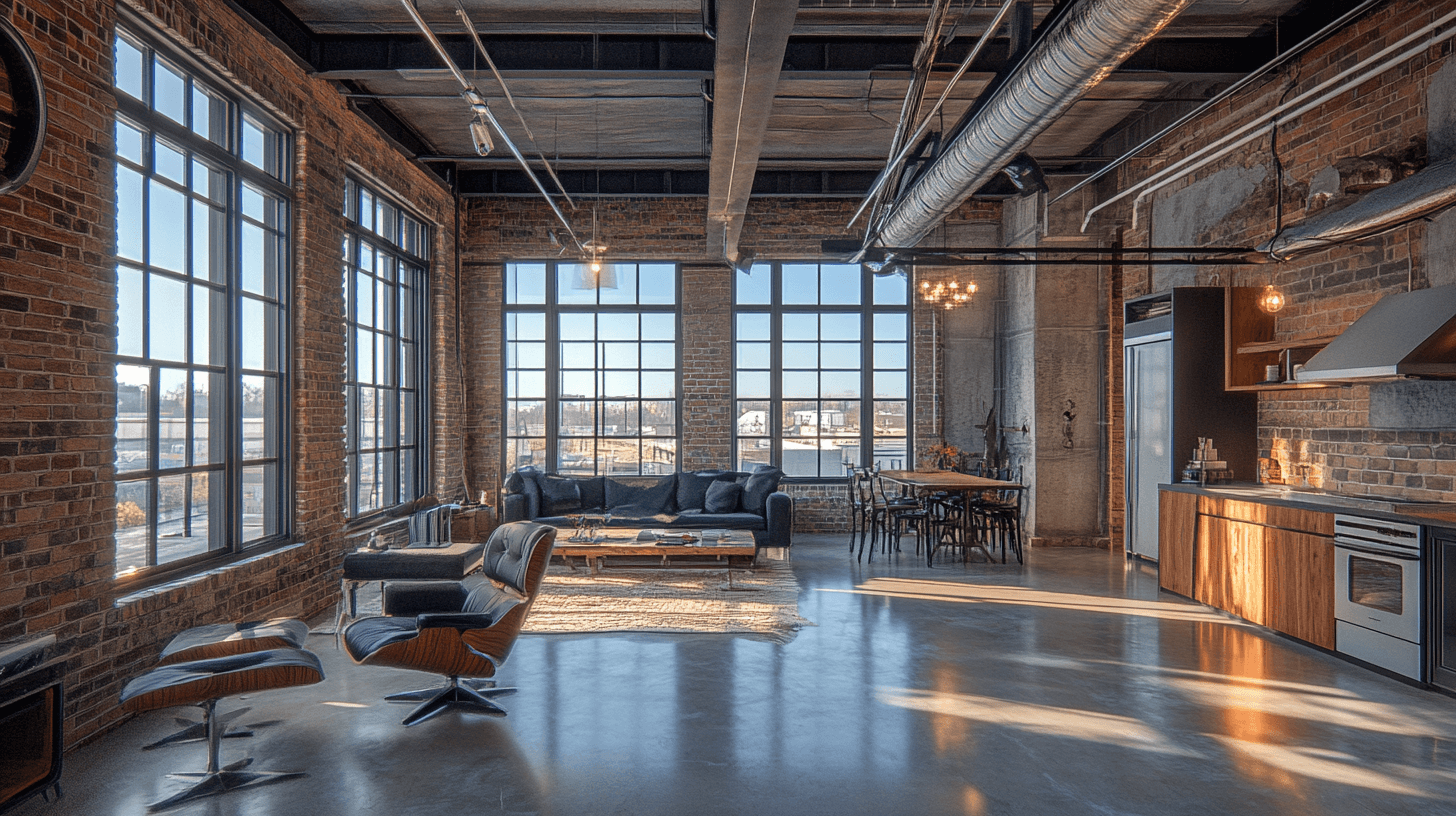 Stile Loft: Spazi aperti ed elementi industriali