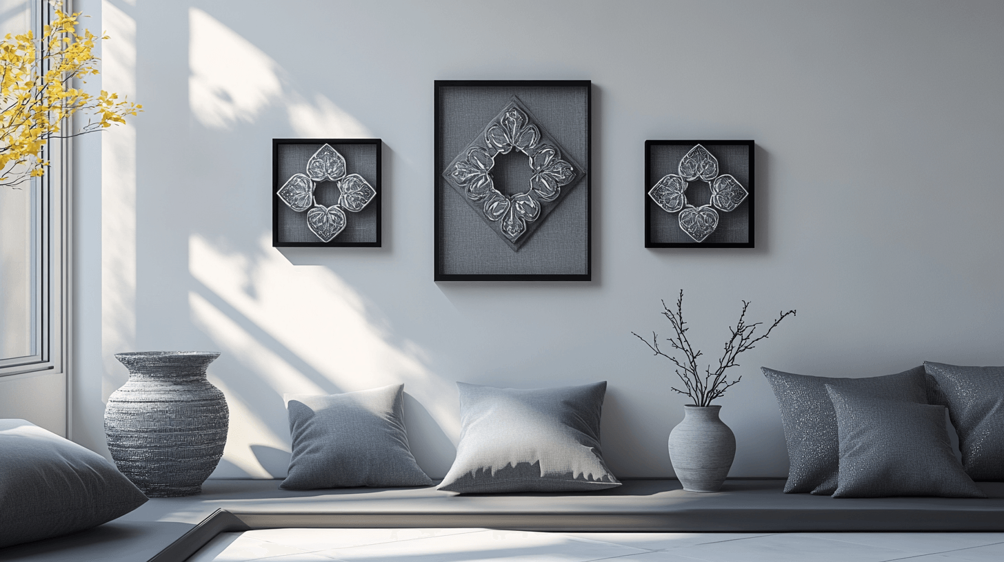Decorazione con tonalità di grigio: dare accenti
