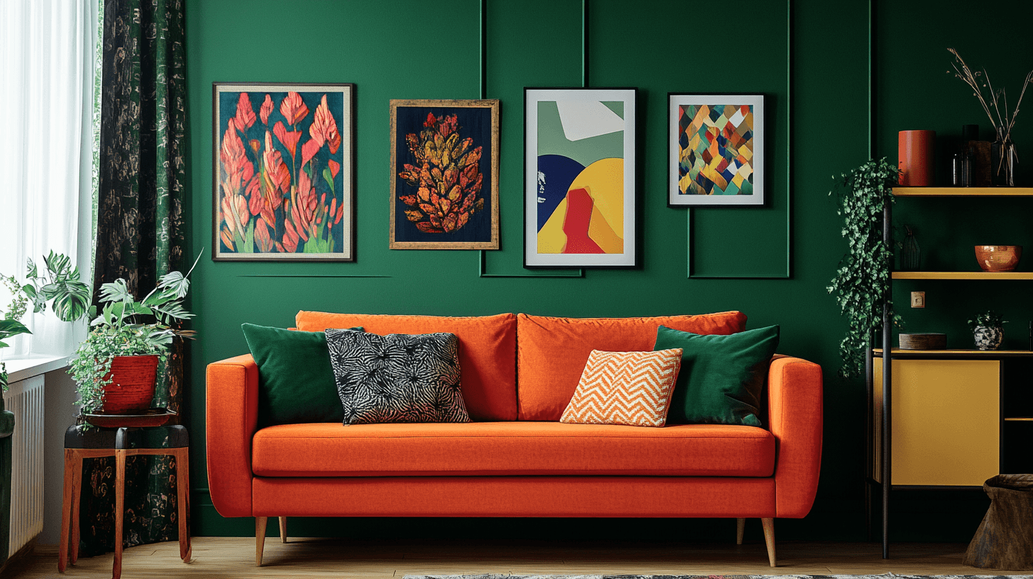 Decorare con contrasti di colore: Osare con accenti audaci