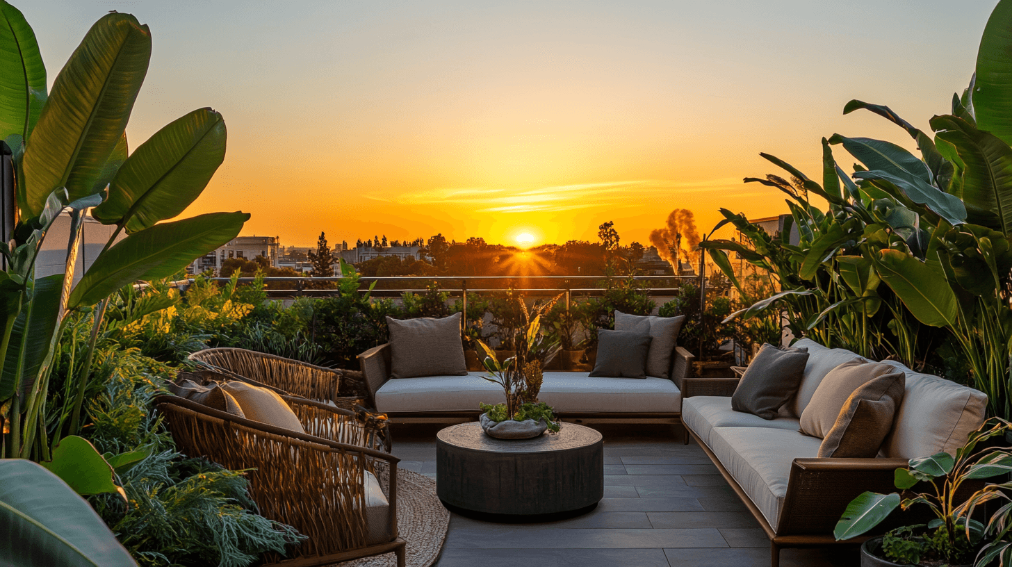 Terrazza sul tetto rilassante: oasi di tranquillità all'aperto