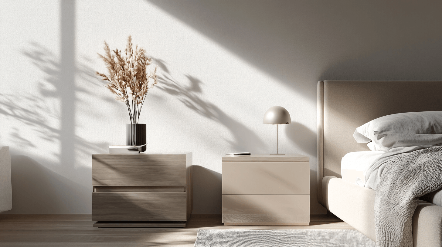 Comodini moderni: il minimalismo incontra la funzionalità