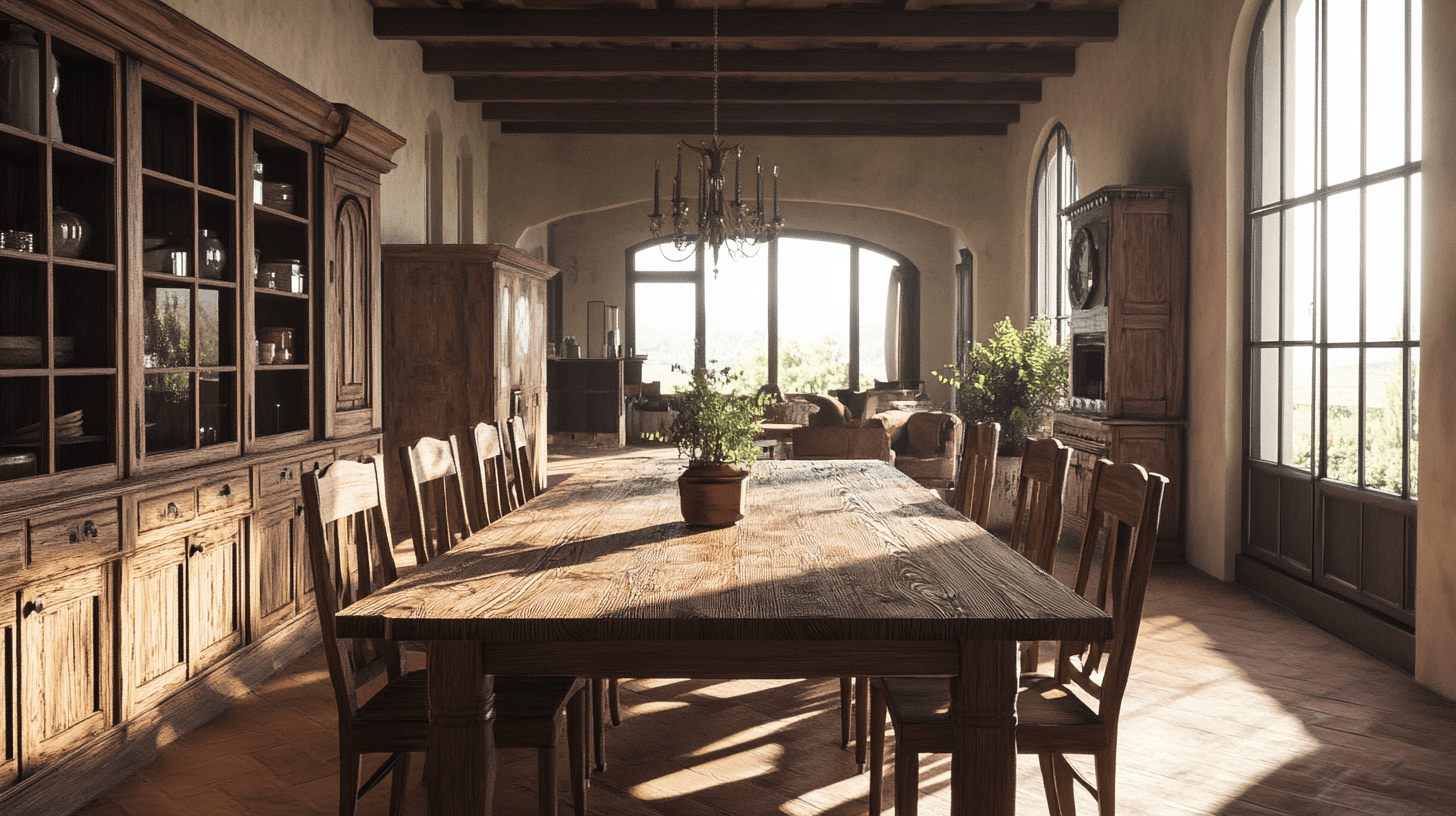 Mobili in stile toscano: Eleganza rustica