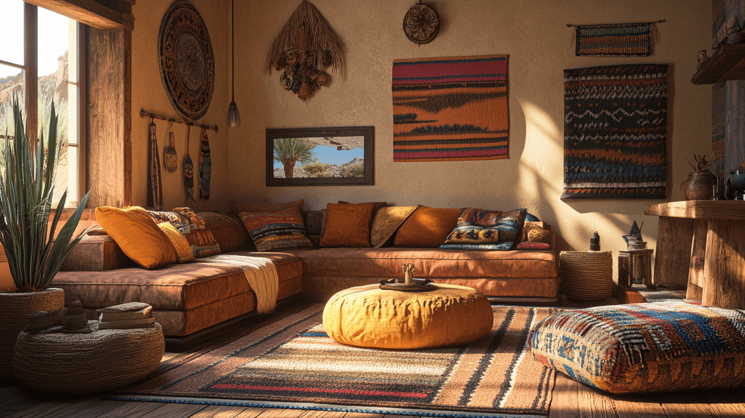 Stile del deserto: Colori caldi e toni terrosi per la tua casa