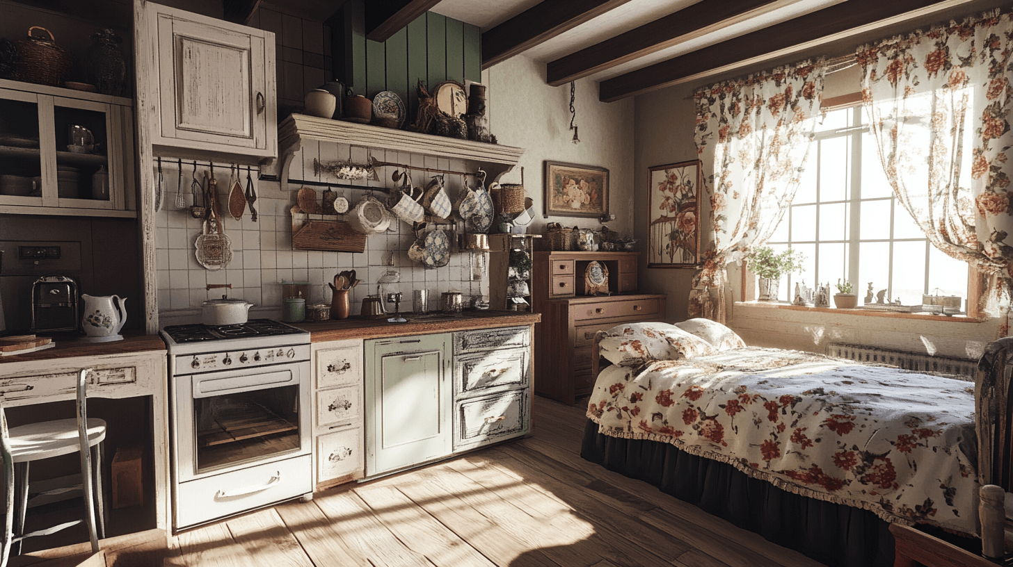 Stili abitativi nel Cottagecore: Dalla cucina di campagna alla camera da letto romantica