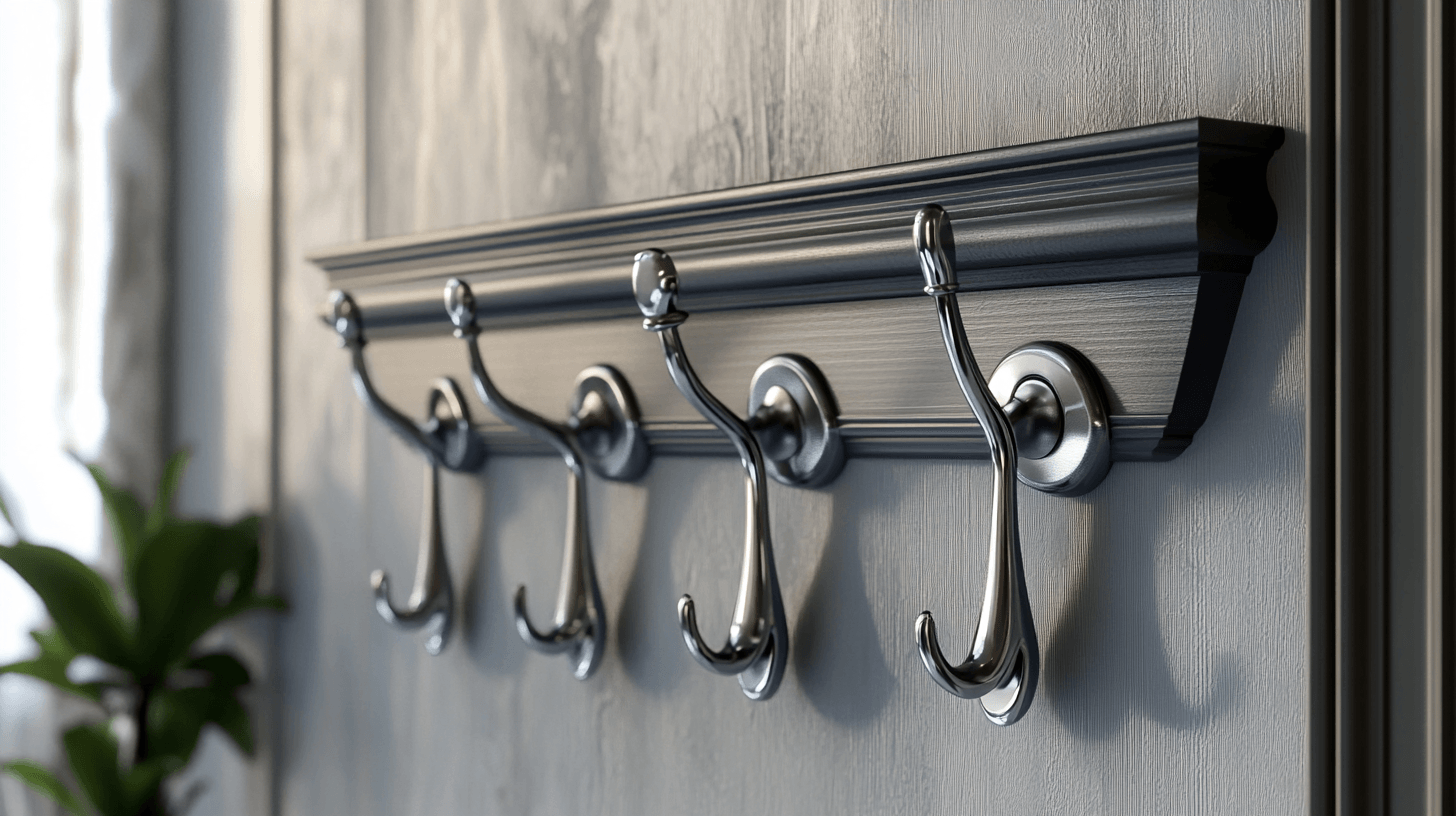 Idee di decorazione eleganti con ganci appendiabiti