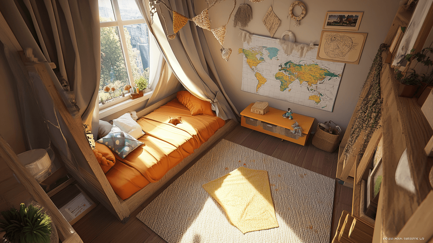 Cameretta in stile avventura: Idee creative per piccoli esploratori