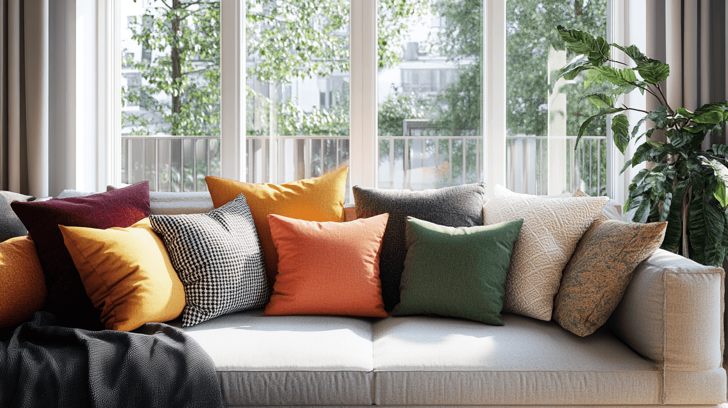 Cuscini come decorazione: Tessili accoglienti per più comfort