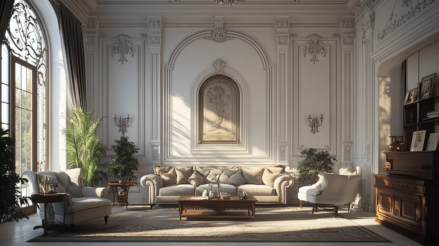 Decorazione in stile Classic Revival
