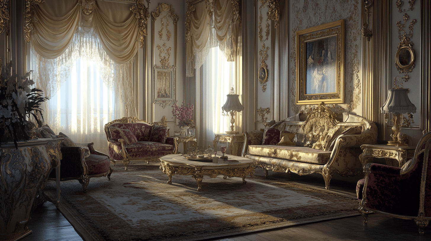 Stile barocco: sfarzo ed eleganza nello spazio abitativo