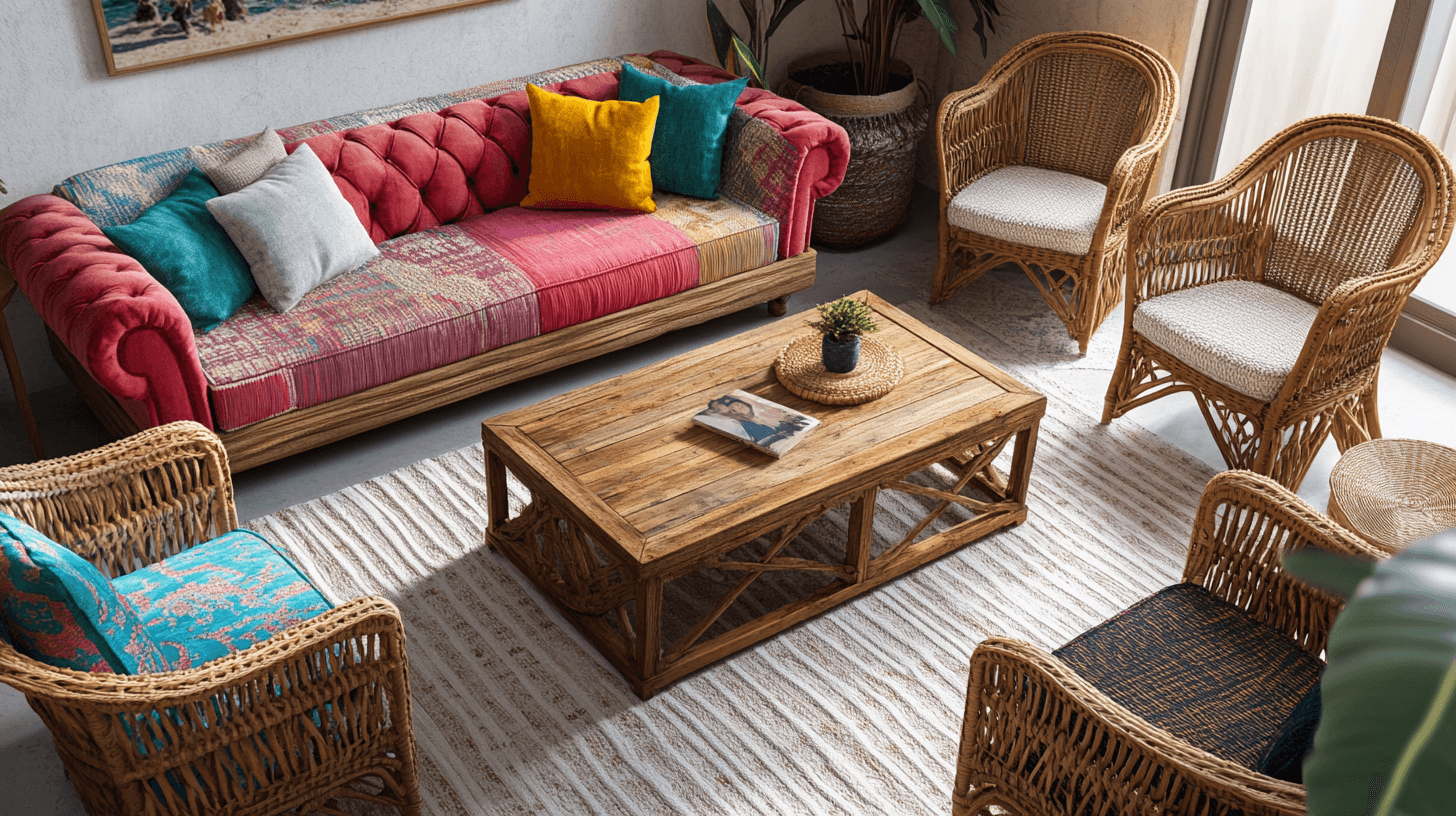 Mobili in stile Boho-Chic