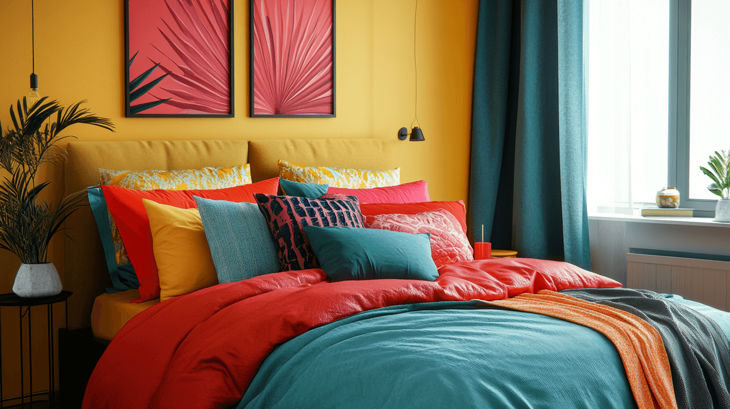 Sogni colorati per la camera da letto: Oasi di relax piene di colori