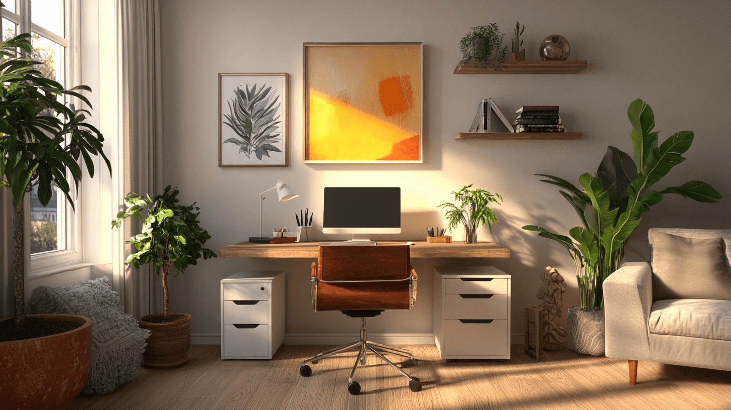Decorazioni e accessori per l'home office