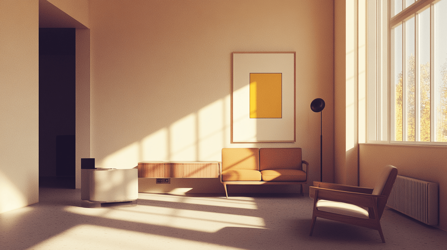 Decorazione in stile Bauhaus: Meno è di più