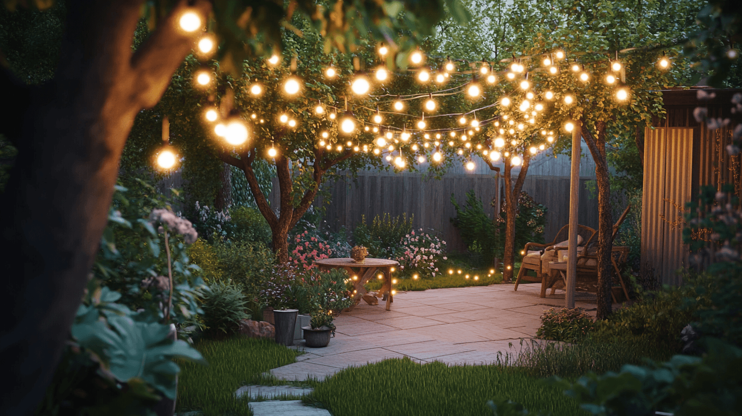 Giardino e balcone: Catene luminose per serate suggestive all'aperto