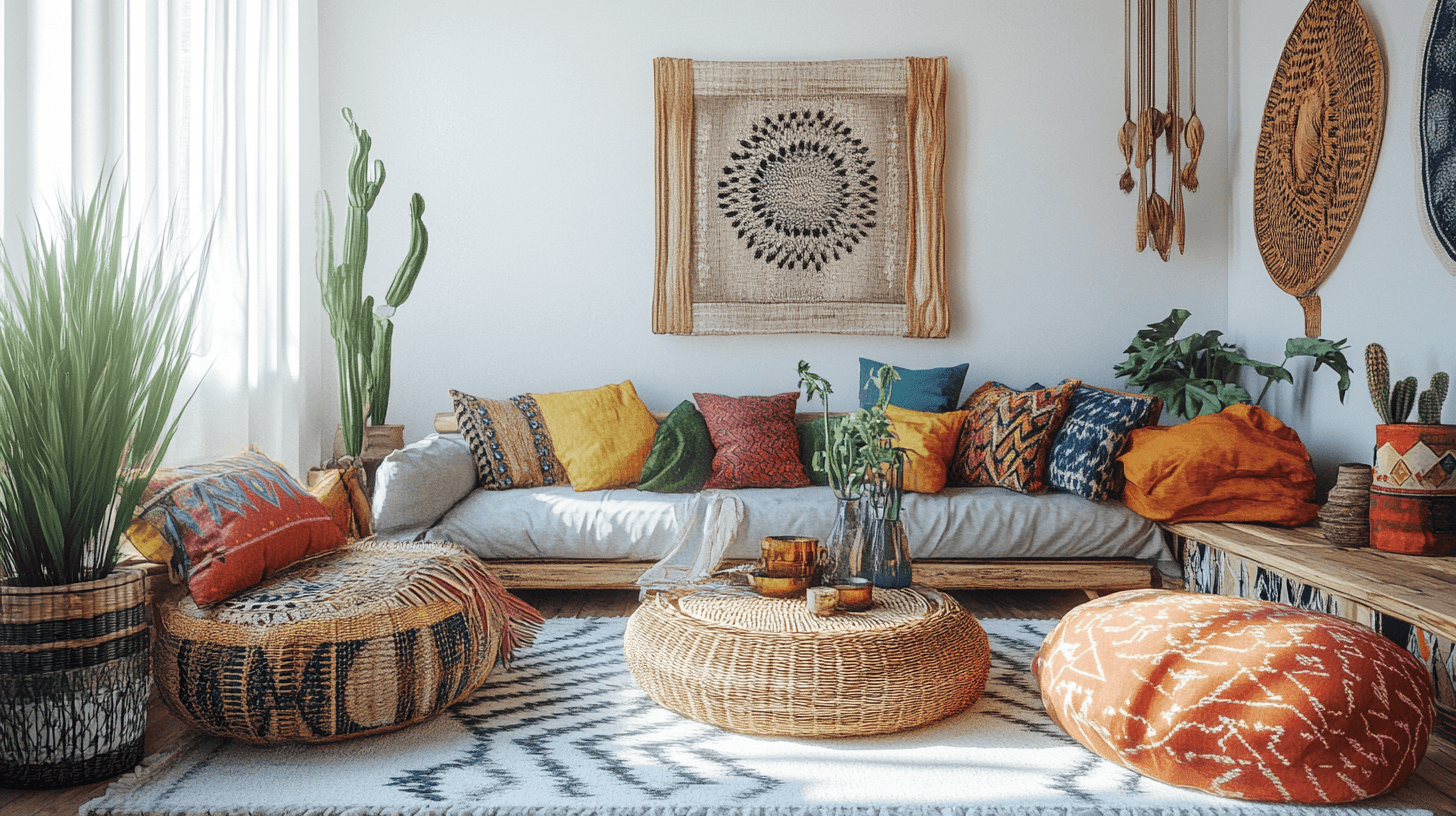 Boho-Chic: Colori vivaci e materiali naturali