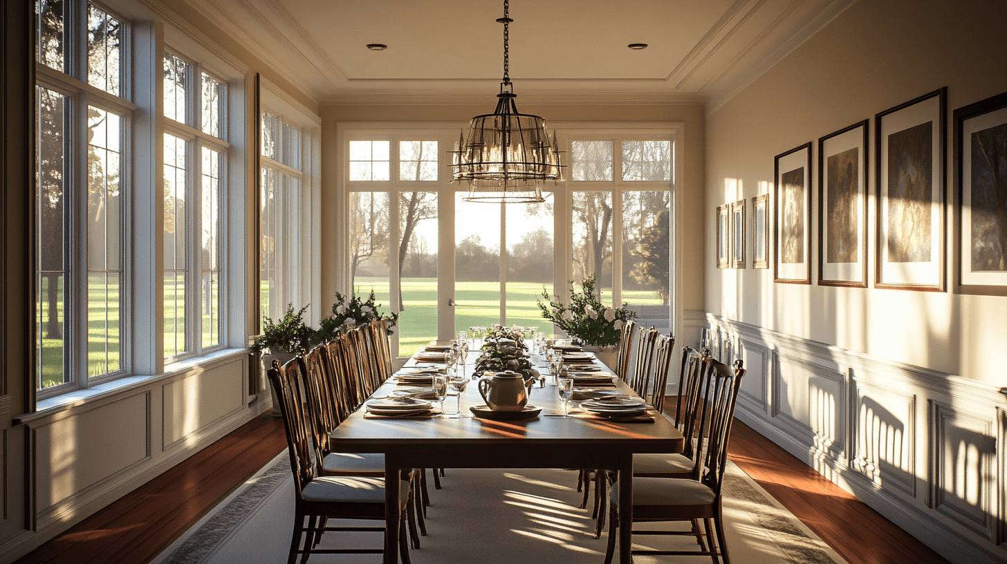 Sala da pranzo per grandi famiglie: creare spazio per tutti