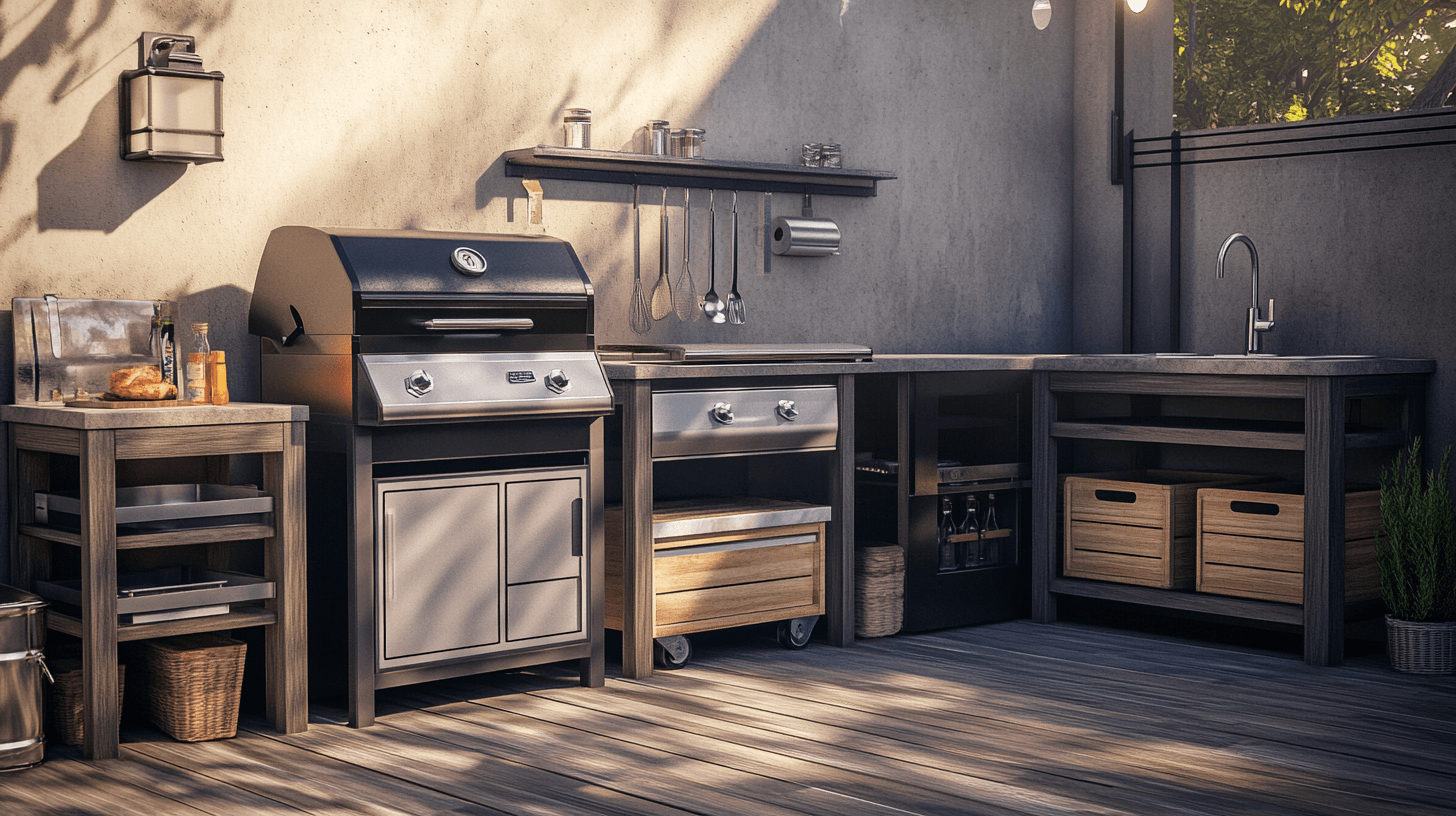 L'attrezzatura giusta per la tua cucina all'aperto