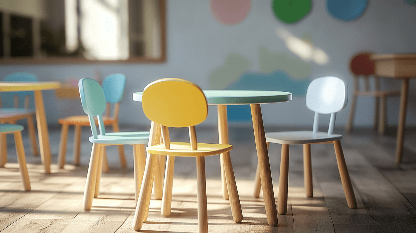 Sedie ergonomiche per piccoli artisti