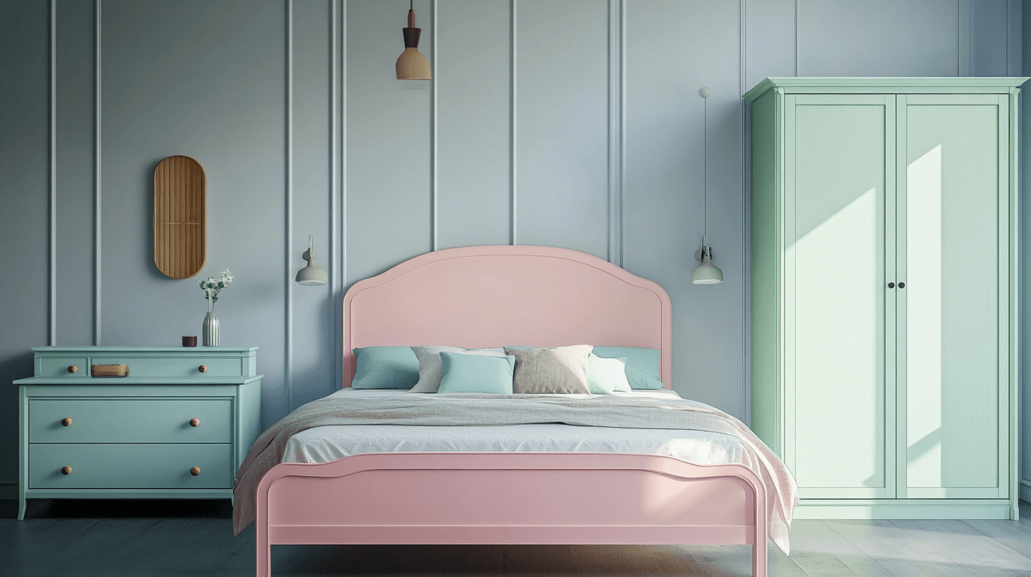 Mobili in colori pastello: aggiungere accenti eleganti