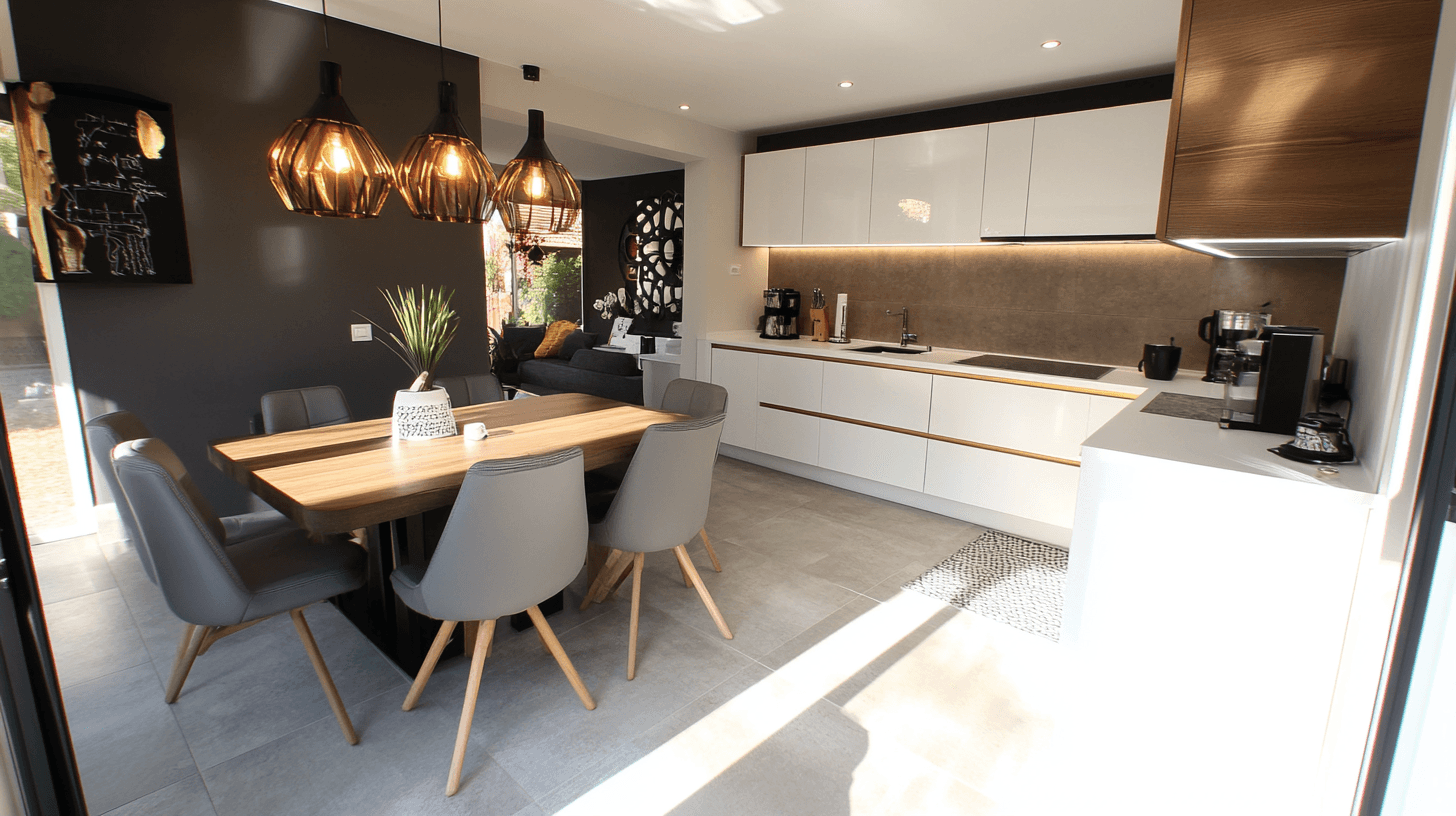 Integrare la zona pranzo in cucina: Soluzioni funzionali ed estetiche