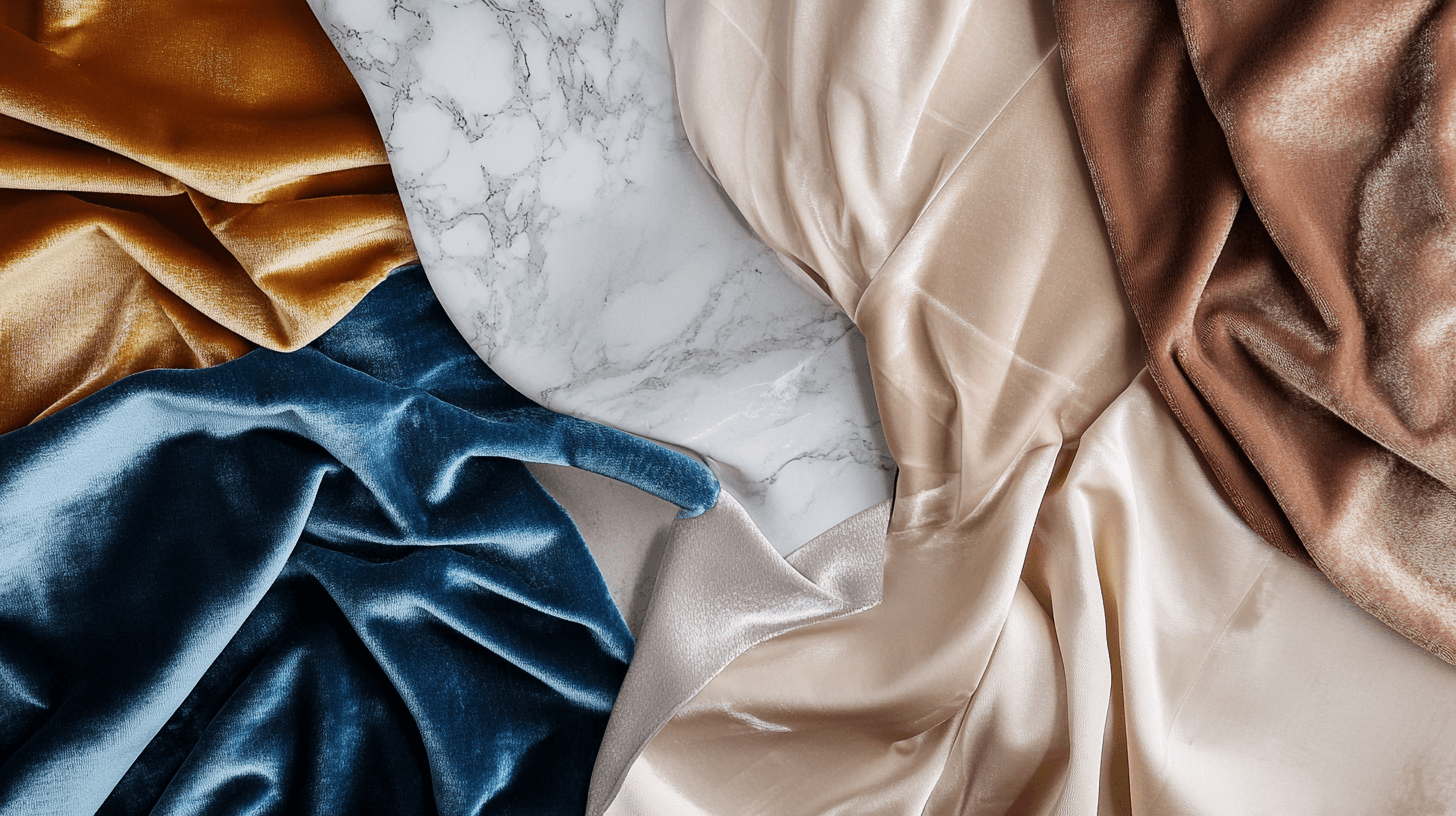 Materiali lussuosi per lo stile glamour