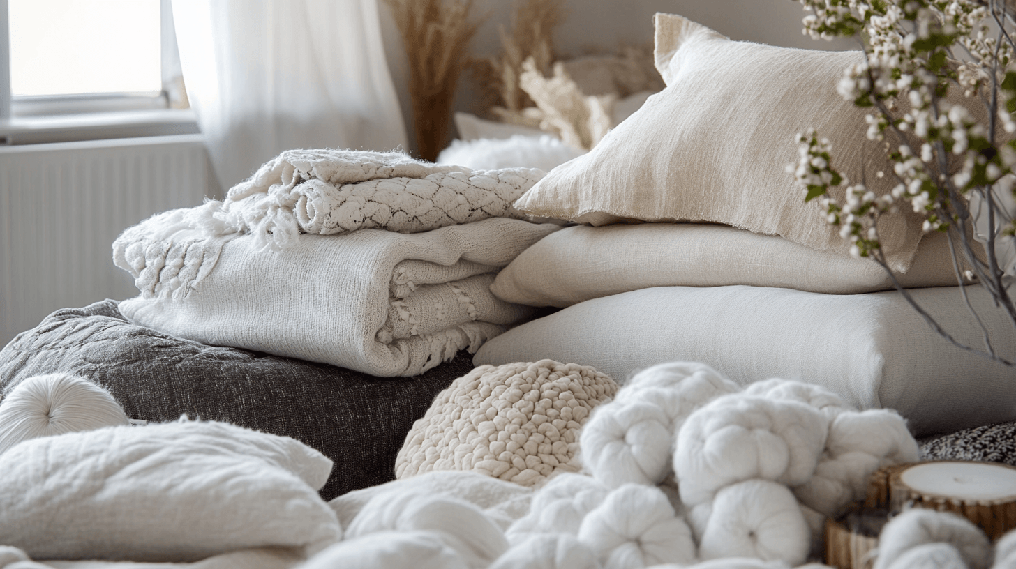 Fibre naturali per tessuti per la casa: traspiranti ed ecologiche
