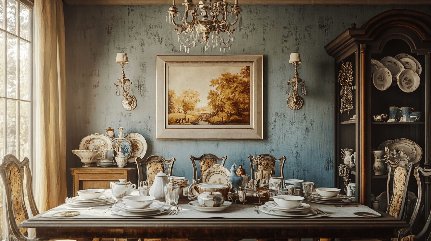 Consigli per la decorazione per un'atmosfera vintage armoniosa