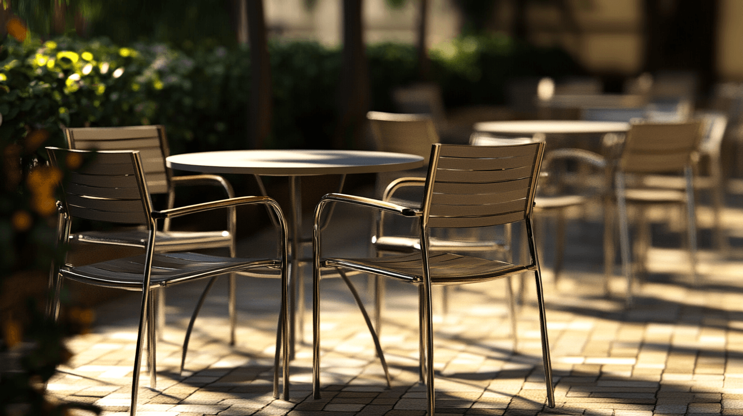 I mobili giusti per la tua zona pranzo all'aperto
