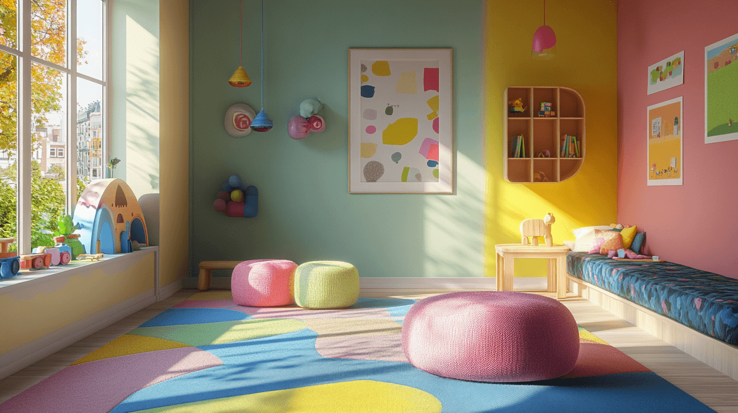 Pareti colorate nella cameretta: stimolare la creatività attraverso i colori