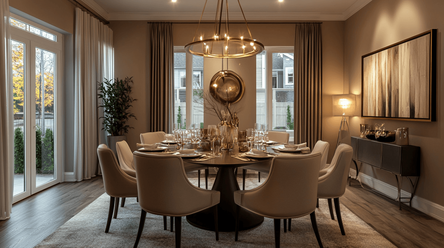 Progettare la sala da pranzo: Comfort e stile per pasti condivisi