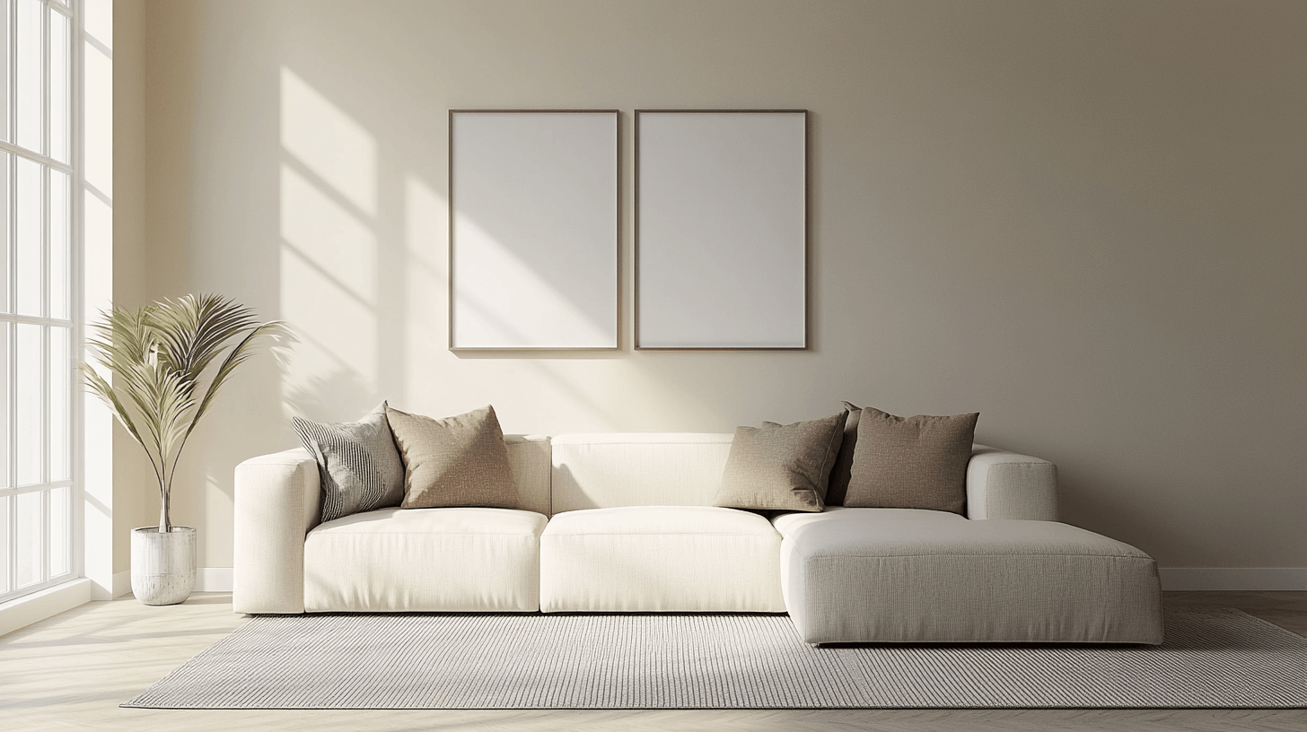 Progettazione dei colori nel soggiorno moderno