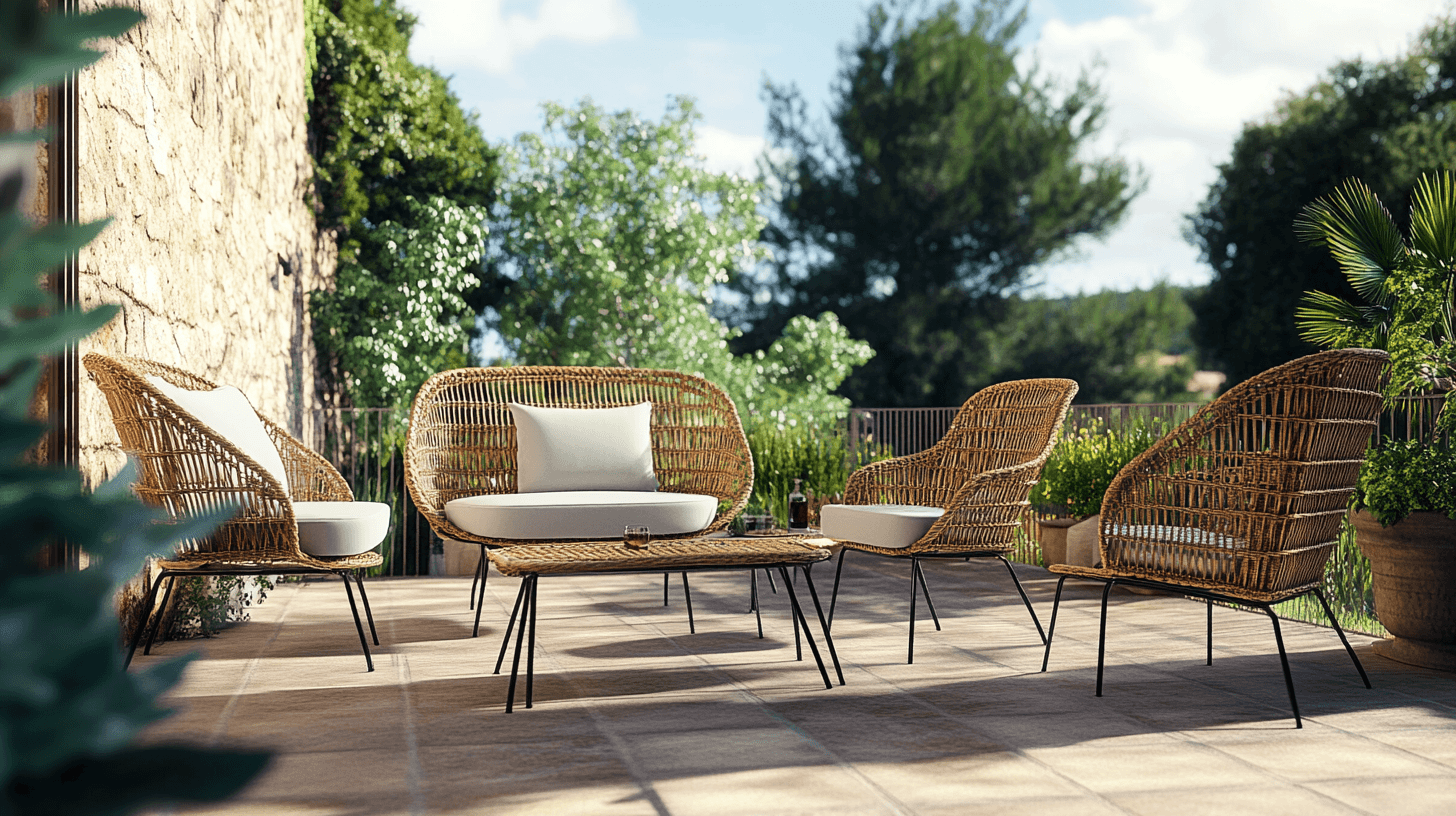 I vantaggi dei mobili da giardino in rattan
