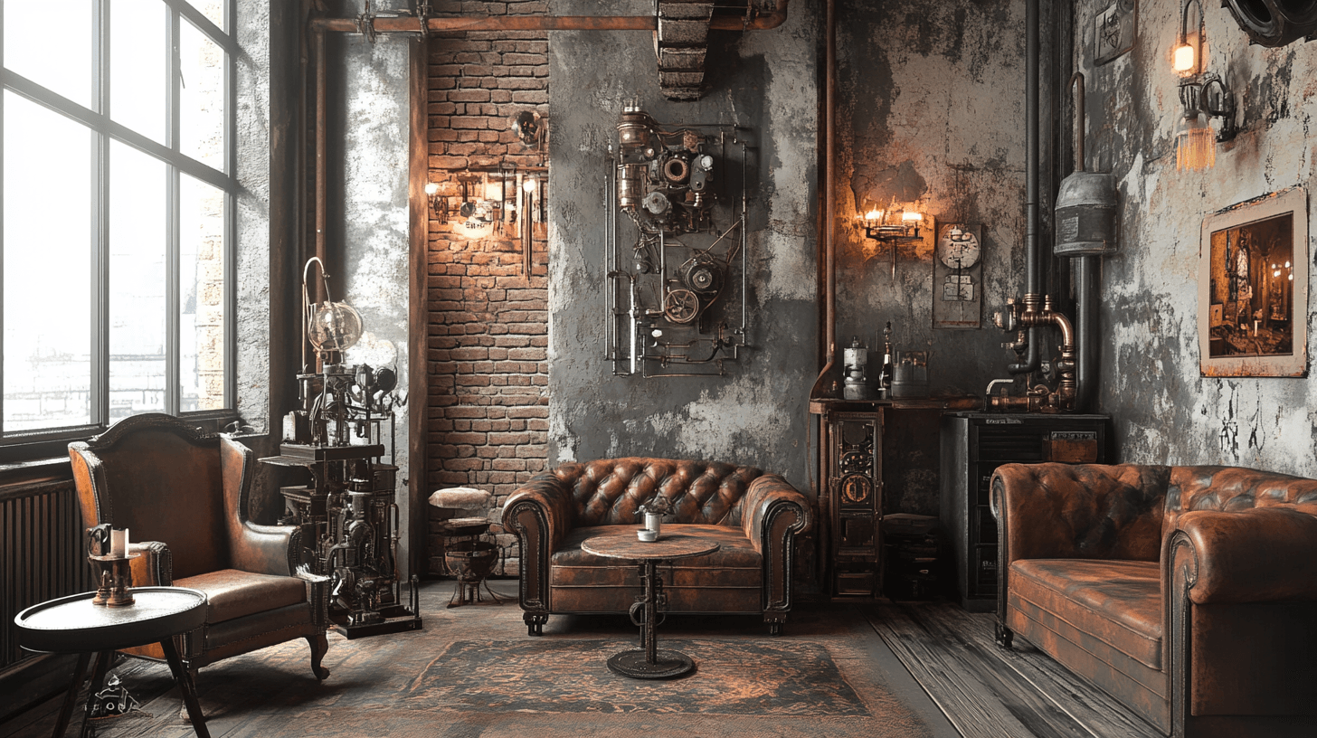 Stili abitativi nel design Steampunk: spazi pieni di storia e fantasia