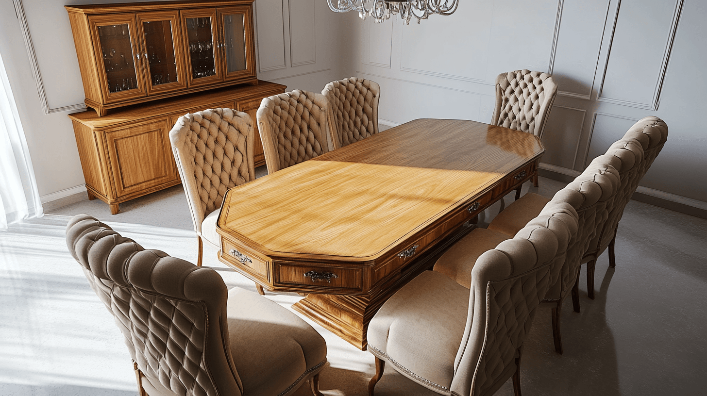 La scelta dei mobili giusti per una sala da pranzo elegante