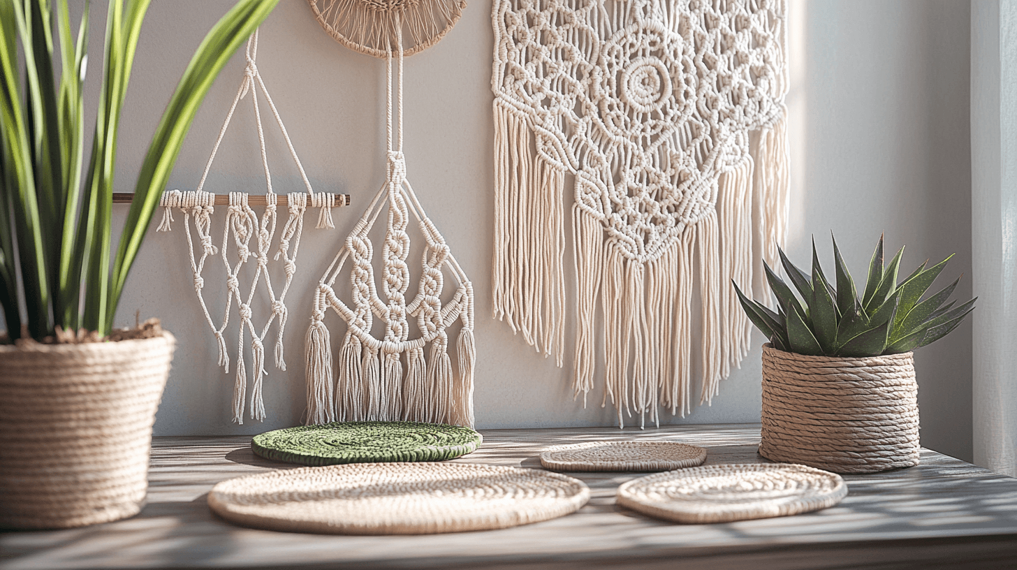 Progetti fai-da-te in macramè: Idee creative per la tua casa
