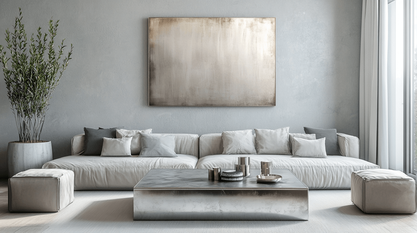 Zinco come elemento decorativo: Eleganza fredda nella stanza