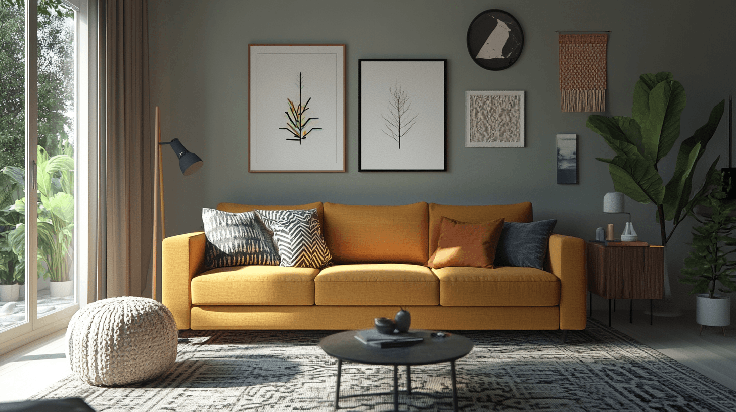 Stili abitativi che si adattano perfettamente all'angolo lounge