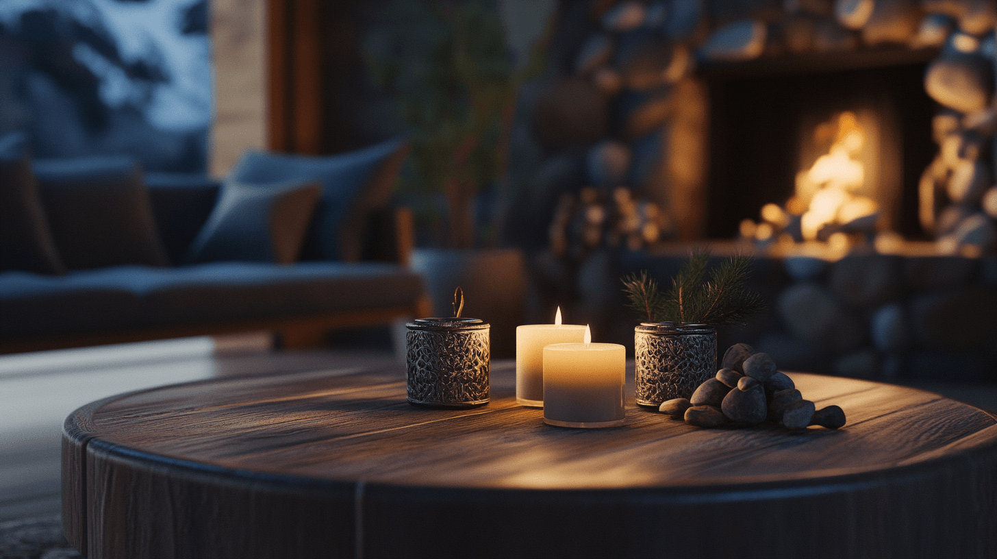 Elementi decorativi per un ambiente alpino