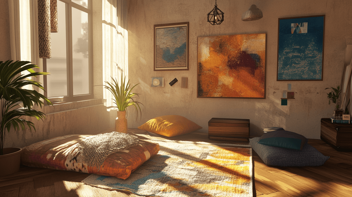 Stili abitativi nel mix Industrial Boho