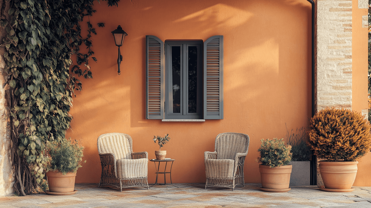 Colorazione in stile toscano: Calde tonalità terrose e accenti mediterranei
