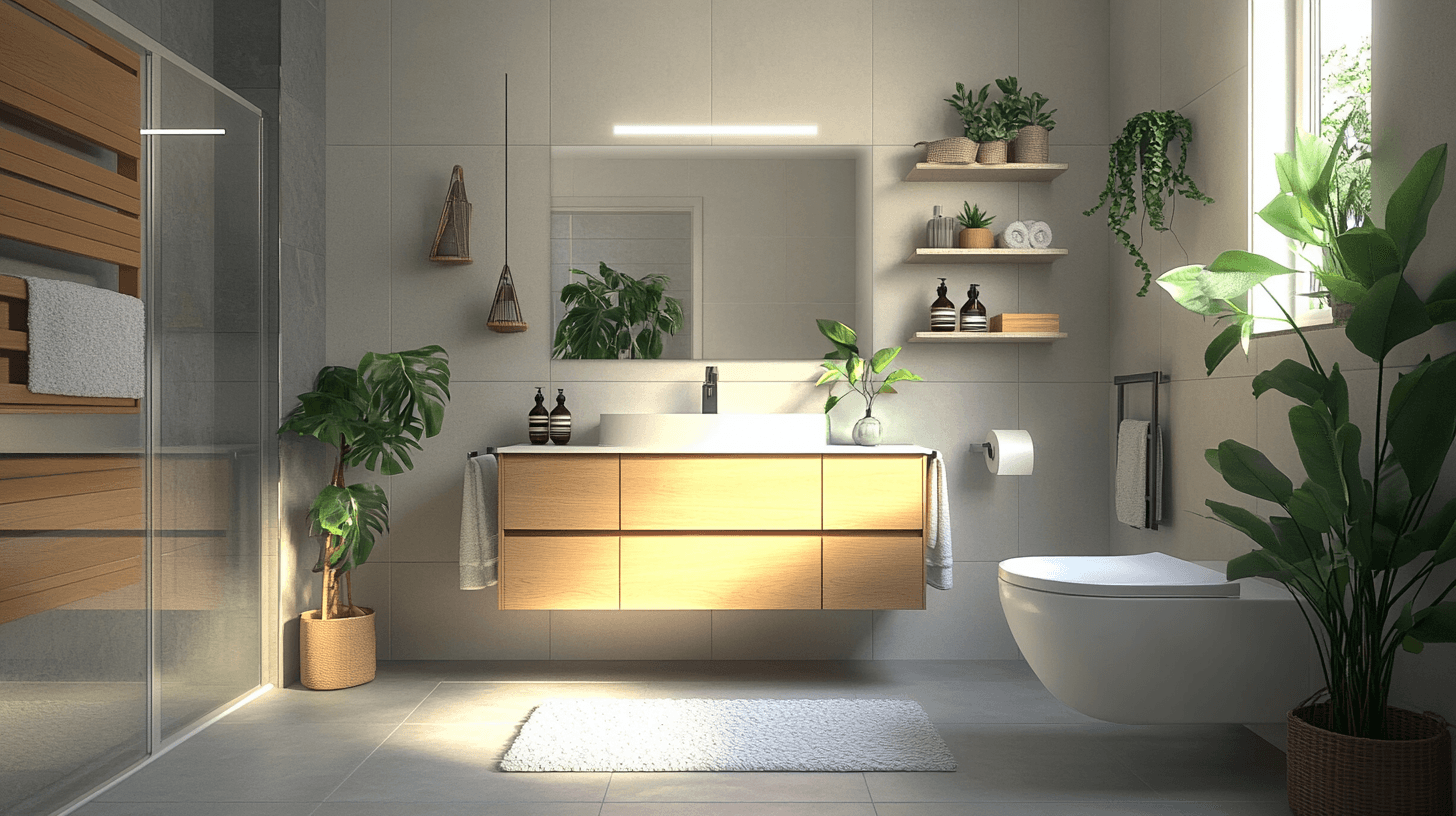 Decorazione per il bagno: Accenti freschi nell'area umida