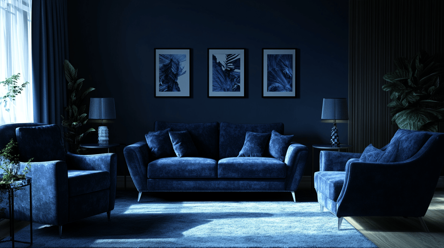 Mobili blu scuro: eleganti punti focali per la tua casa