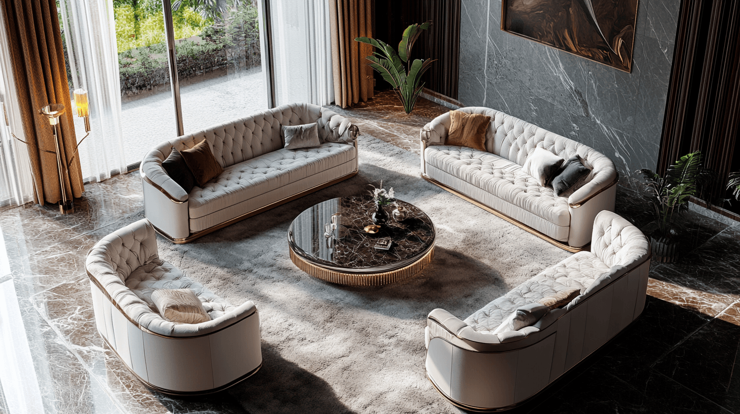 Stile italiano: Materiali lussuosi e forme eleganti